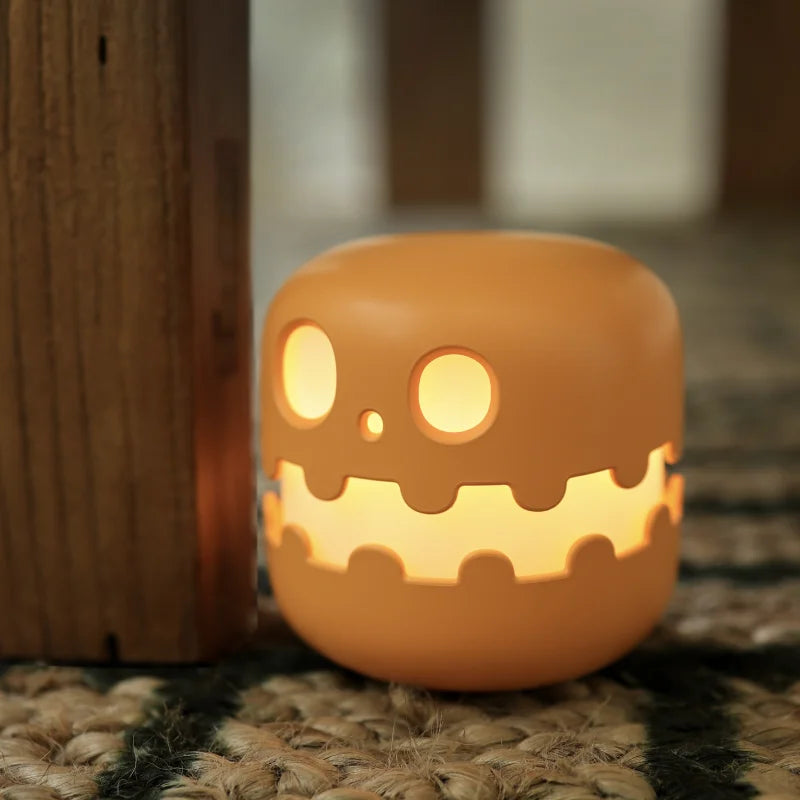 Ghost Night Light Rechargeable Bedside Lamp Cozy Glow - Tophatter Daily Deals