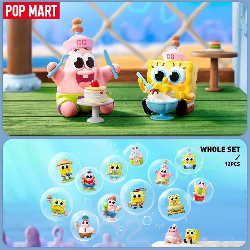 Genuine Pop Mart SpongeBob Best Friends Series Figures Blind Box Anime - Tophatter Daily Deals