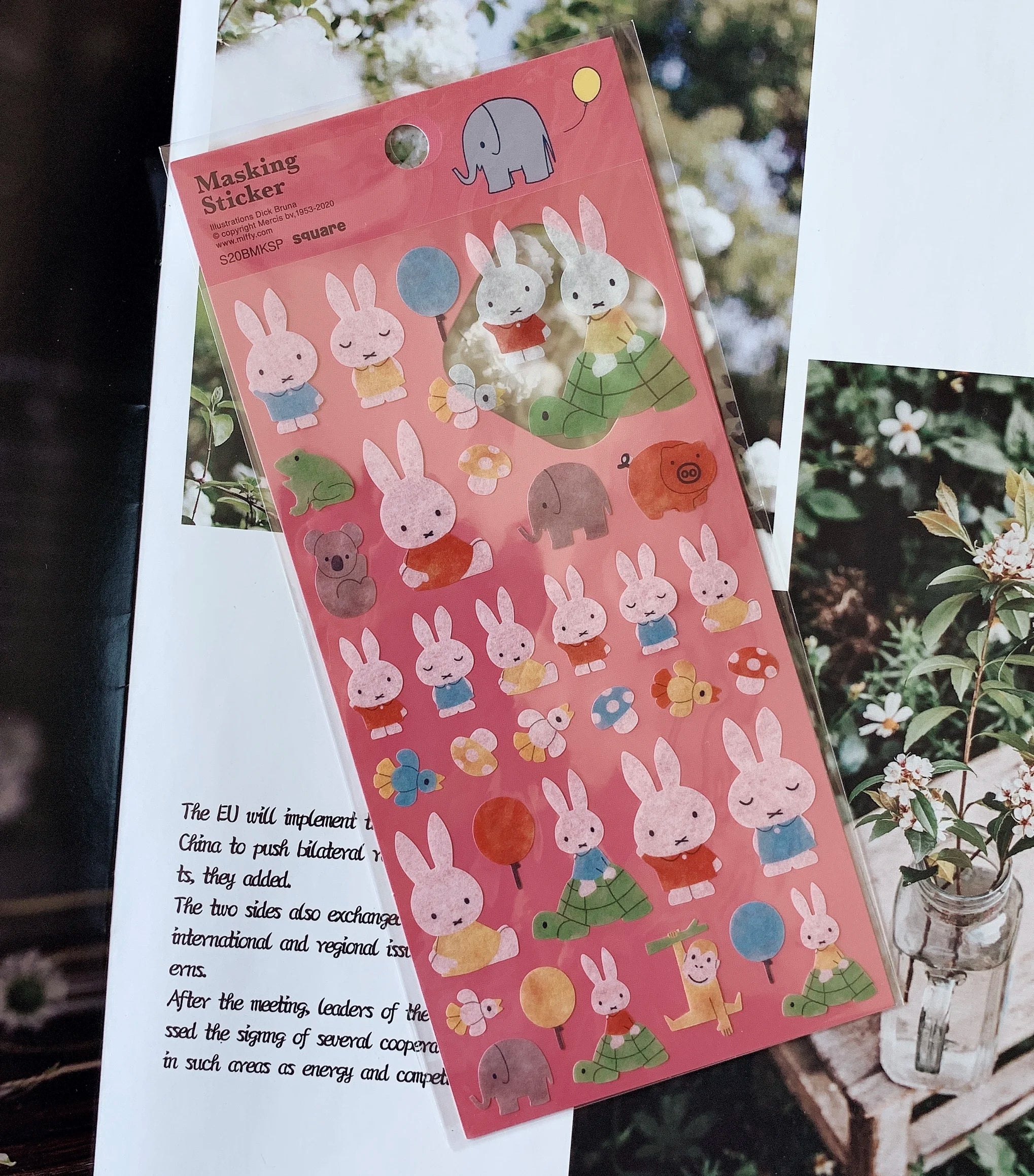 Miffy 3D Stickers Animals - Tophatter Daily Deals