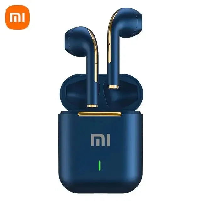 Xiaomi J18 Wireless Earphone HiFI In-ear Stereo with Microphone Bluetooth Touch Waterproof Noise-cancelling Various Headphones Blue In-Ear Headphones - Tophatter Daily Deals