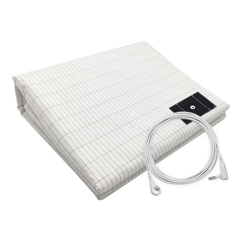 Earthing Bed Sheet Grounding Sheet Anti Static Sleep - Tophatter Daily Deals