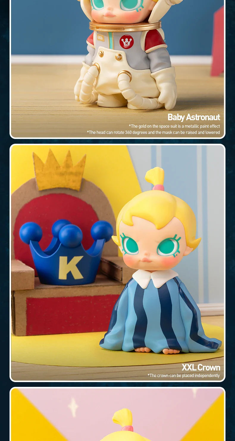 Genuine Pop Mart Baby Molly When I was Three! Series Blind Box Figures by Kenny Wong Anime - Tophatter Daily Deals