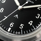36mm Field Watch Sapphire Crystal VH31 Sweep Quartz - Tophatter Daily Deals