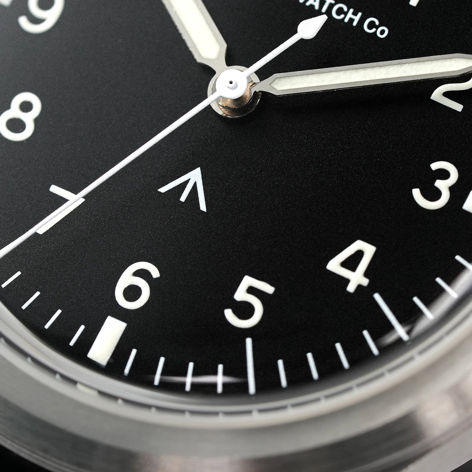 36mm Field Watch Sapphire Crystal VH31 Sweep Quartz - Tophatter Daily Deals