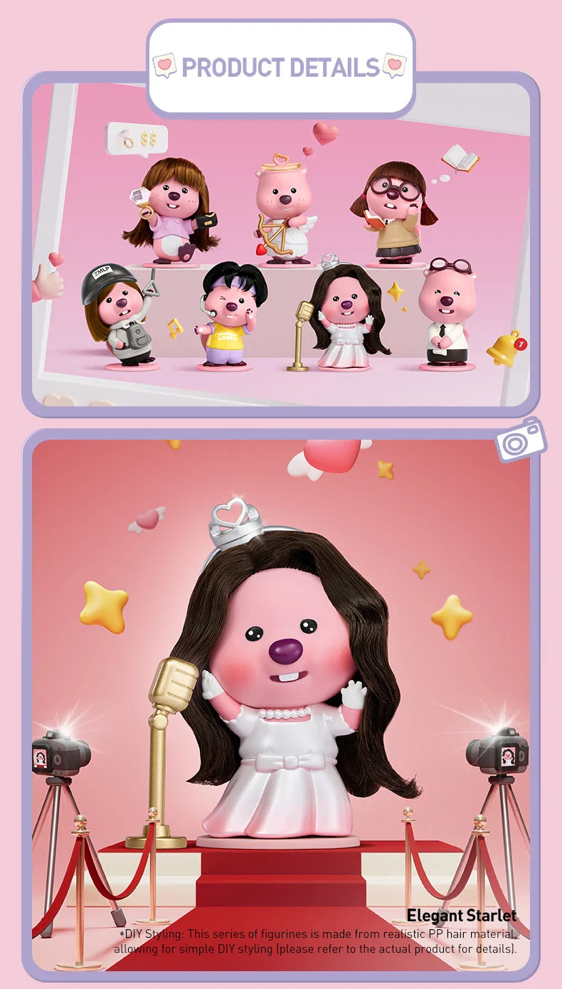 Genuine Pop Mart Zanmang Loopy's Moments Series Figures Blind Box Animals - Tophatter Daily Deals