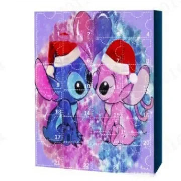 Advent Calendar Stitch Mini Figures 24 Days Christmas J - Tophatter Daily Deals