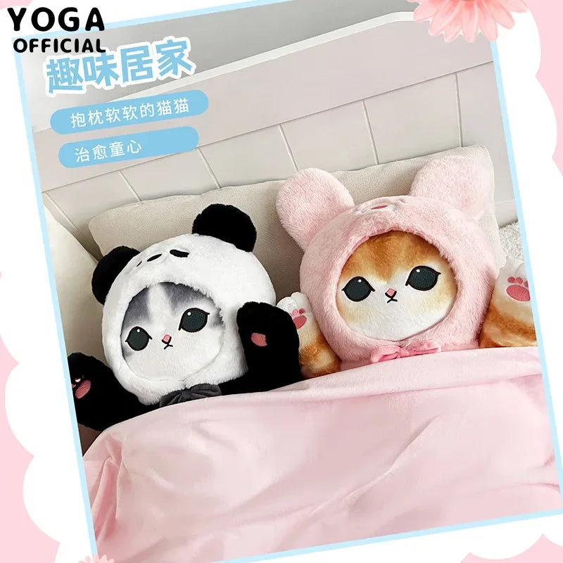 Original Mofusand Shark Cat Cos Series Plush Panda Rabbit Animals - Tophatter Daily Deals