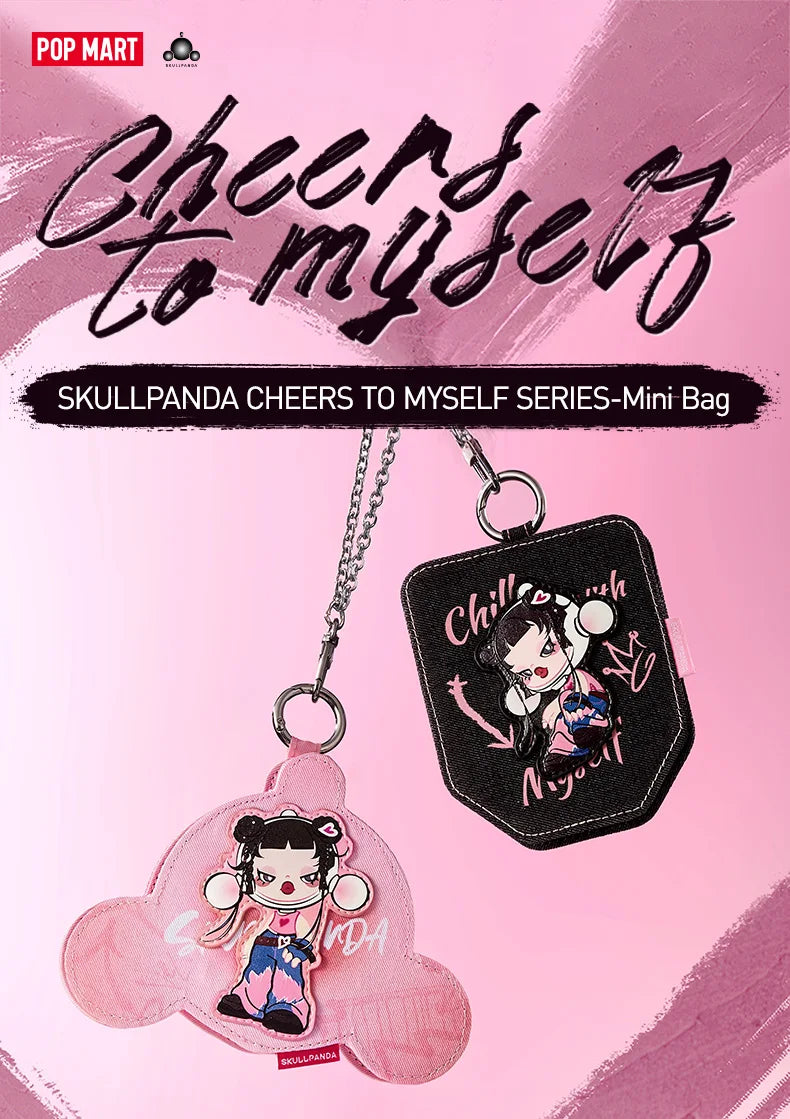 Genuine Pop Mart Skullpanda Cheers to Myself Series - Mini Bag Anime - Tophatter Daily Deals