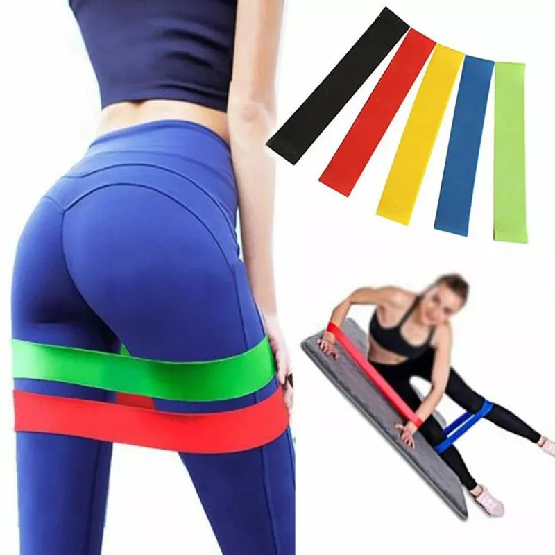 Resistance Bands Set TPE Workout Bands Home Fitness - Tophatter Daily Deals