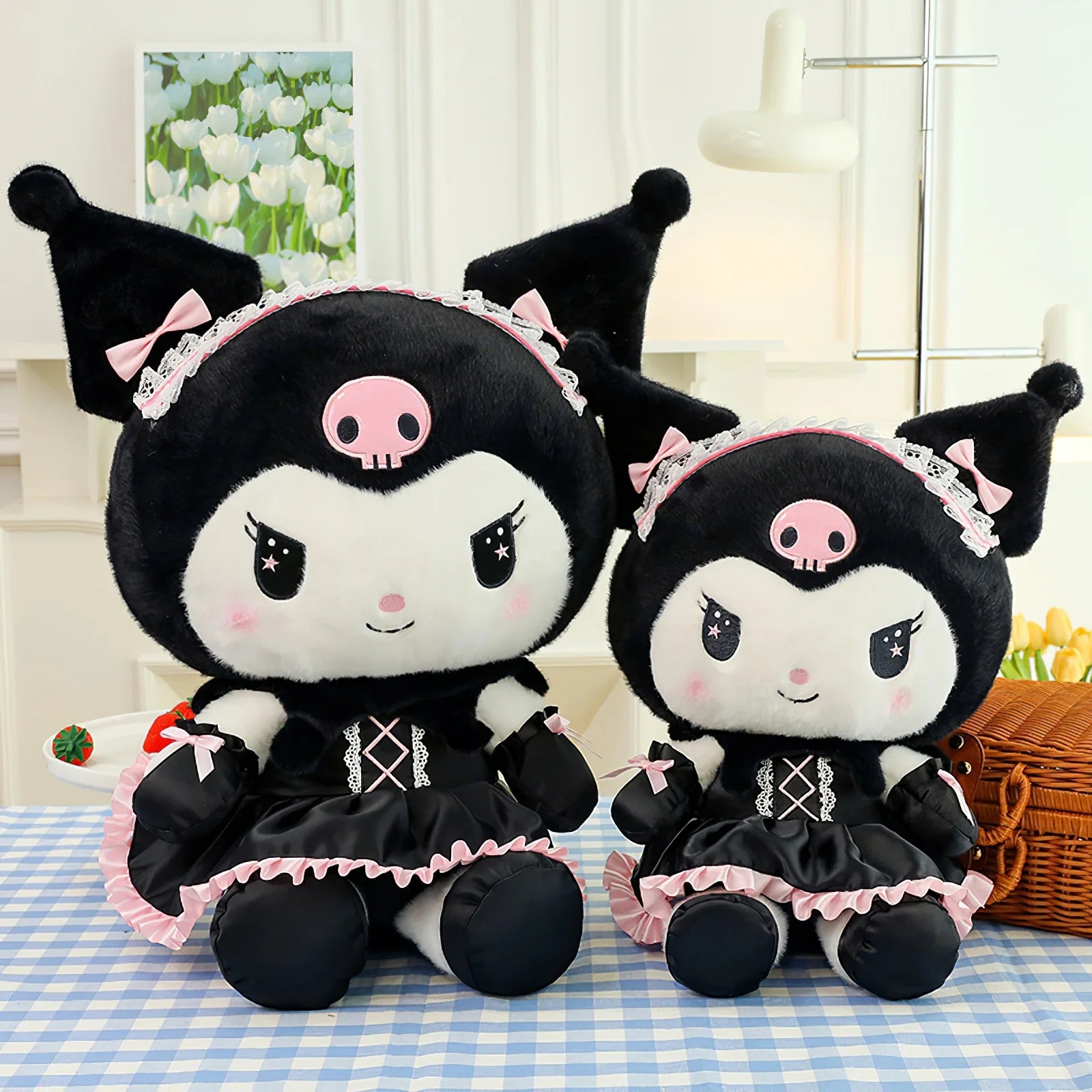 Sanrio Kuromi Plush Kawaii Cute Little Devil Plush Anime - Tophatter Daily Deals