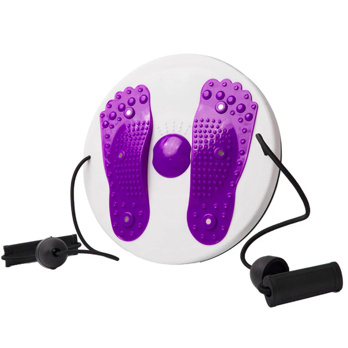 Waist Twisting Disc With Foot Massage Pads Portable Trainer - Tophatter Daily Deals