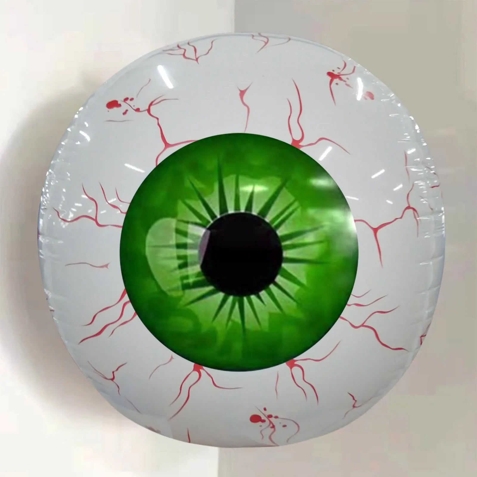 Halloween Inflatables Bloodshot Eyeball Yard Decor 2025 Green - Tophatter Daily Deals
