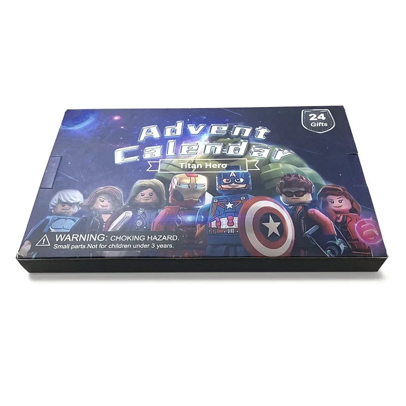 Marvel 24-Piece PVC Action Figure Advent Calendar - Christmas Countdown Gift for Kids - Tophatter Daily Deals