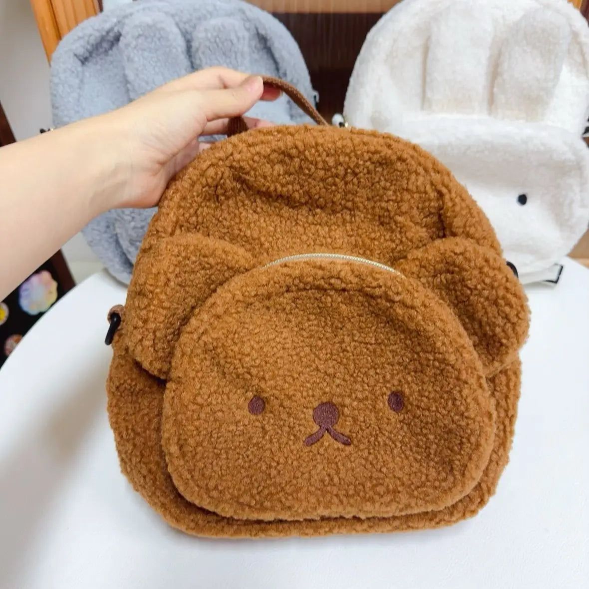 Miffy Boris Lambswool Backpack Animals - Tophatter Daily Deals