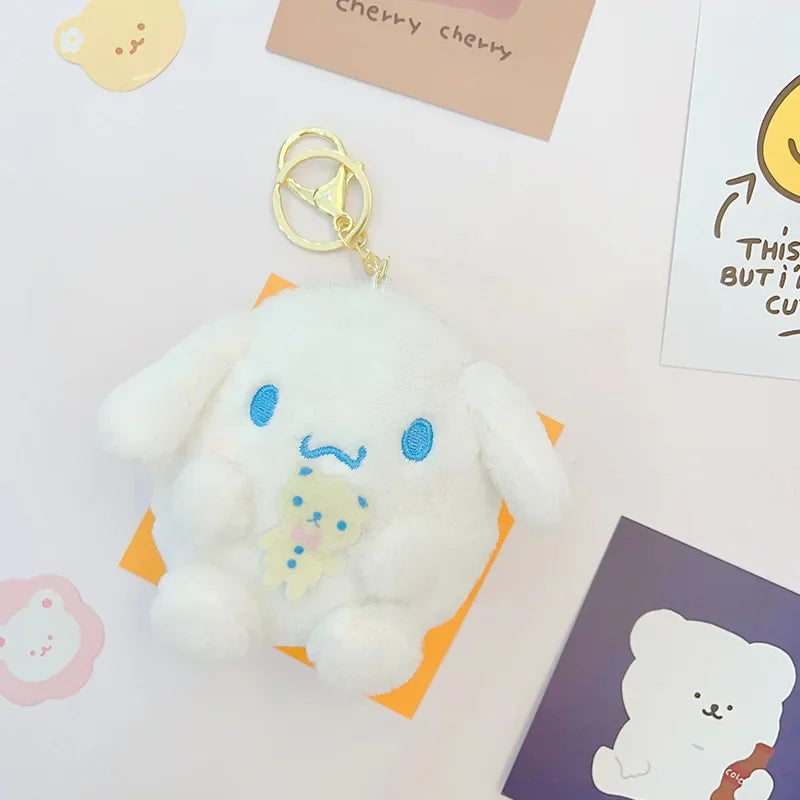 Sanrio Limited Collection Kuromi Cinnamoroll My Melody Plush Toy Kawaii Cinnamoroll Keyring - 10cm 10-15CM Animals - Tophatter Daily Deals