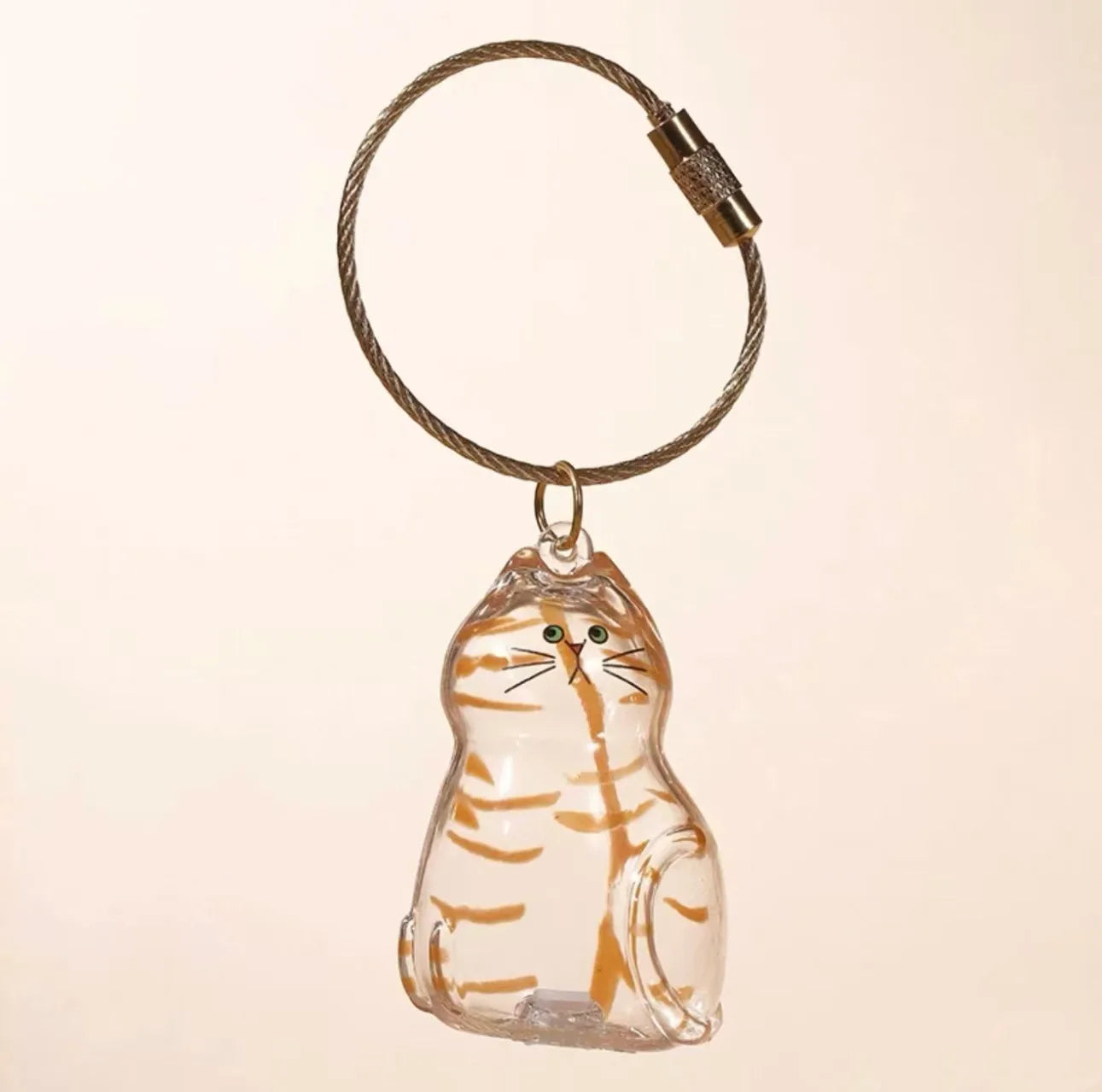 Dog Hair Keepsake Keychain Pendant Clear Resin Charm M6 - Tophatter Daily Deals
