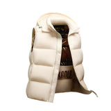 Warm Men's Down Vest - Boxy Quilted, Cotton Blend, Autumn - Tophatter Daily Deals