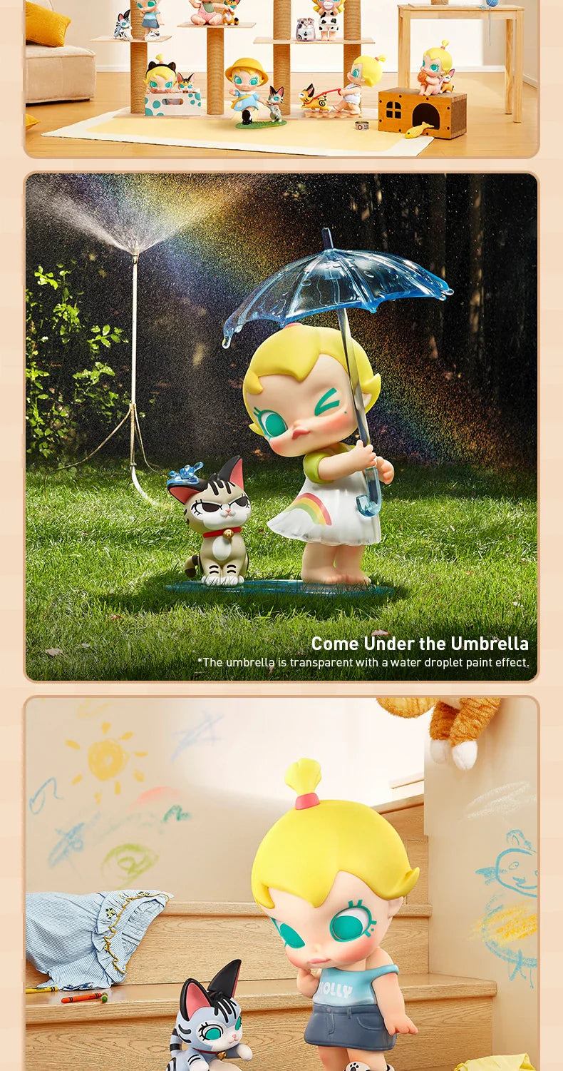 Genuine Pop Mart Baby Molly & Baby Tabby Series Blind Box Figures Animals - Tophatter Daily Deals