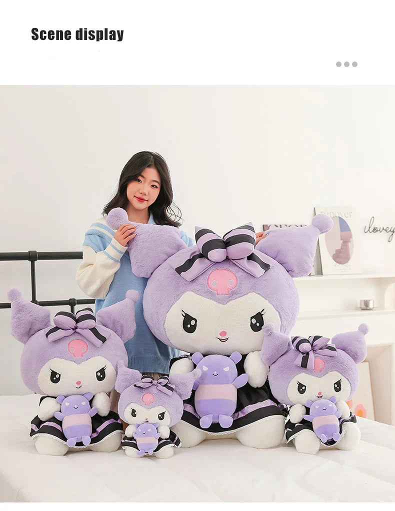 Kawaii Sanrio Purple Kuromi Cute Little Devil Plush Toy Anime - Tophatter Daily Deals