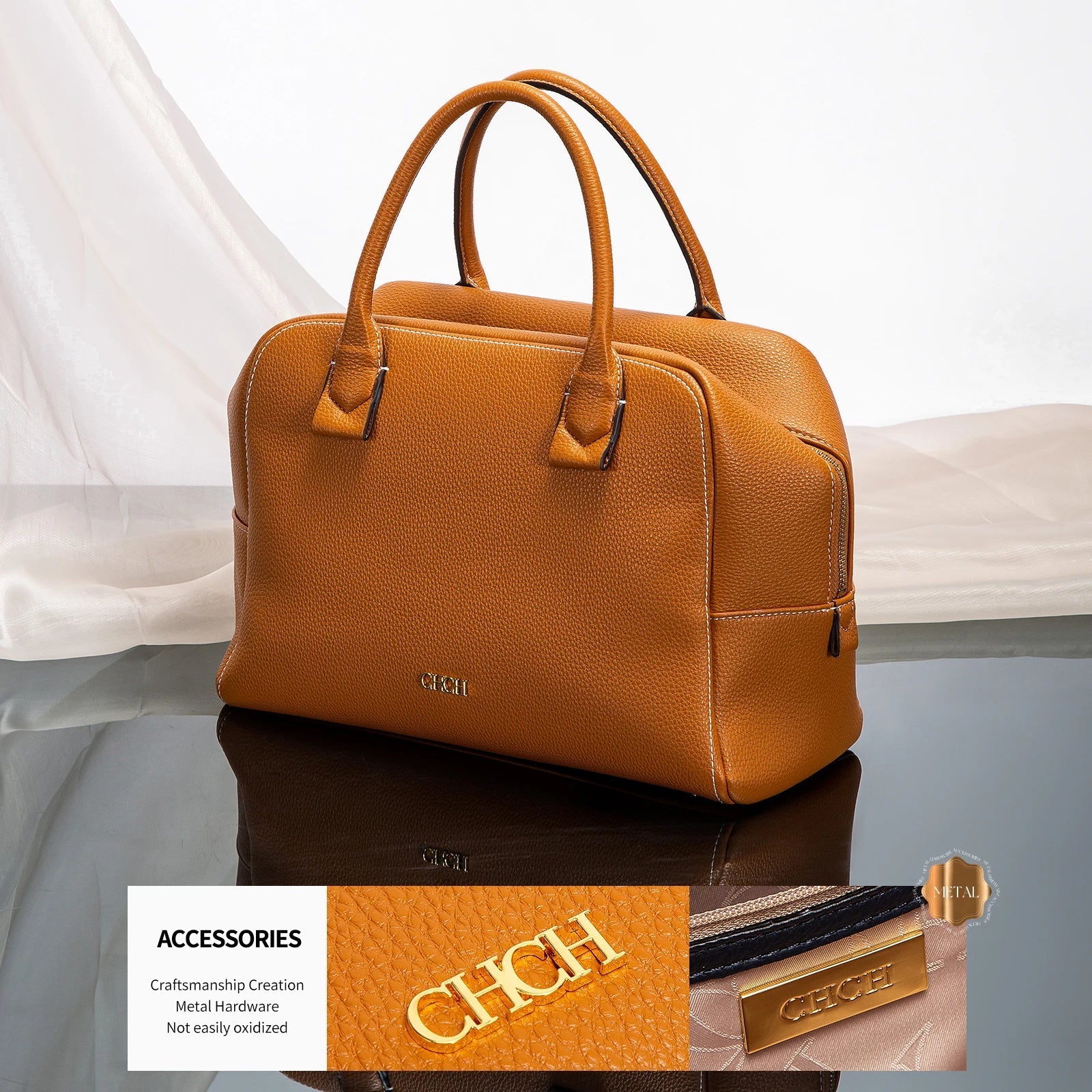 Women's Crossbody Pillow Bag with Wide Strap (Brown) Apparel & Accessories > Handbags, Wallet's & Cases > Handbags > Cross Body Bags - Tophatter Daily Deals