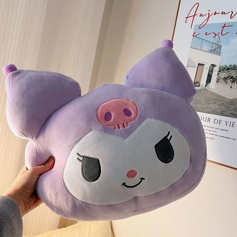 Sanrio Kuromi Plush Pillow Cinnamoroll Cartoon Soft Sofa Waist Pillow Cute Car Throw Pillow Anime Gaming Cushion Birthday Gift - Tophatter Daily Deals