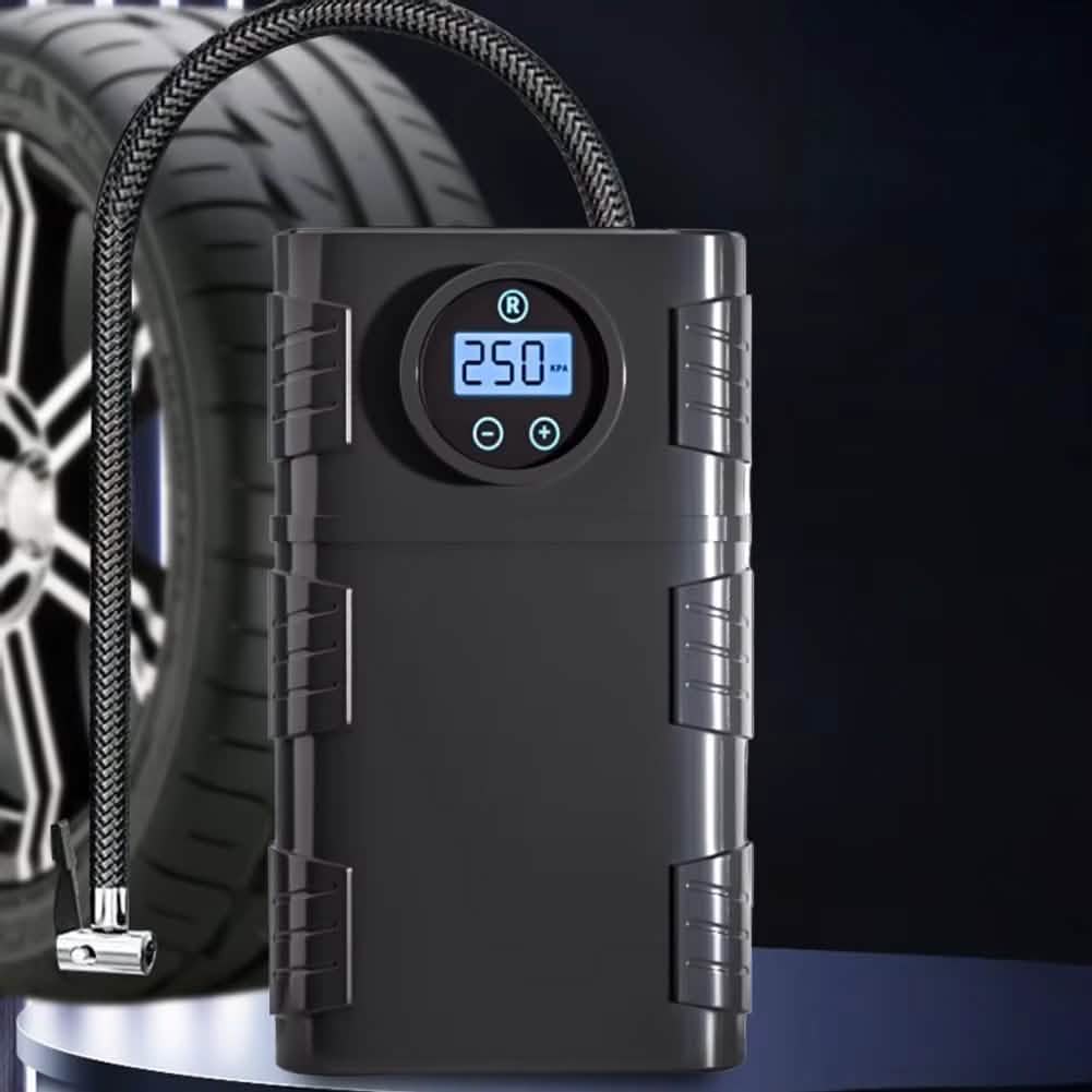 Portable 120 PSI Cordless Air Compressor – Tire Inflator for Car, Bike & Motorcycle Automotive - Tophatter Daily Deals