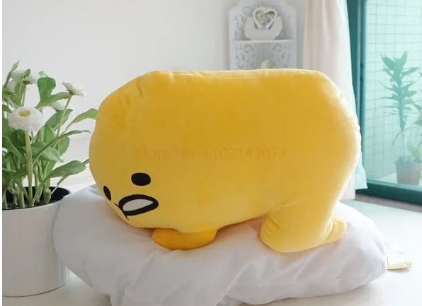 Sanrio Gudetama Plush Soft Stuffed Plushie Lazy Egg Pillow Food - Tophatter Daily Deals
