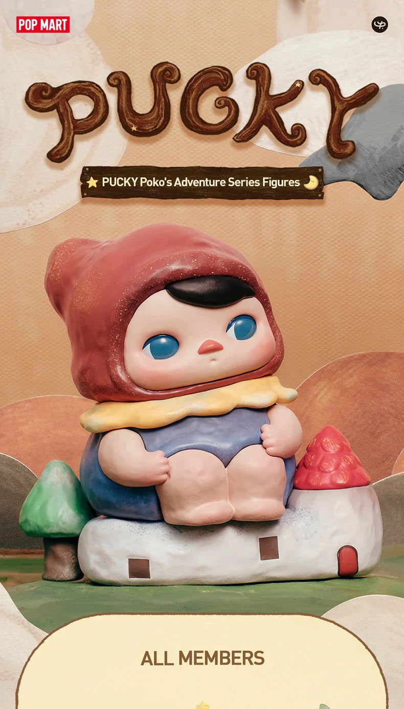 Genuine Pop Mart Pucky Poko's Adventure Series Figures Blind Box Animals - Tophatter Daily Deals