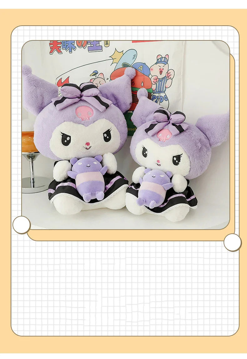 Kawaii Sanrio Purple Kuromi Cute Little Devil Plush Toy Anime - Tophatter Daily Deals