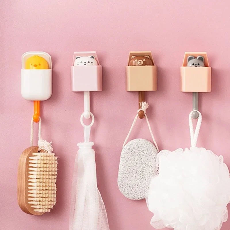 Cute Cat Wall Hooks for Keys Animals - Tophatter Daily Deals