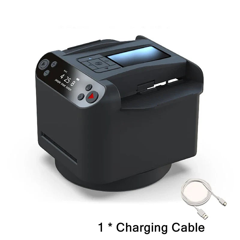 360° Rotating Automatic Card Shuffle Dealer Machine 2 In 1 Playing Cards Shuffling Dealing Tool Party Games Poker Device Black Common - Tophatter Daily Deals