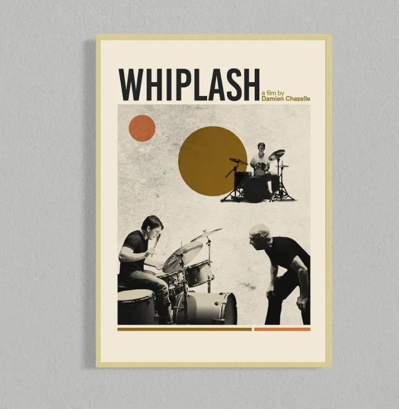 Retro Movie Poster Canvas Collage Mid Century Wall Art 7 - Tophatter Daily Deals