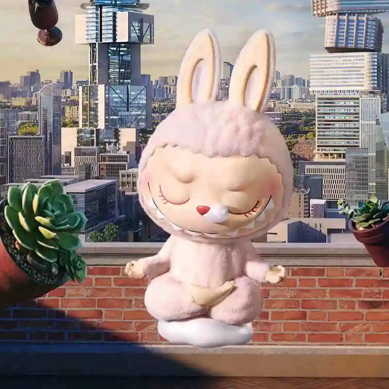 Genuine Pop Mart Labubu The Monsters Lazy Yoga Series Figures Sleeping Mythical - Tophatter Daily Deals