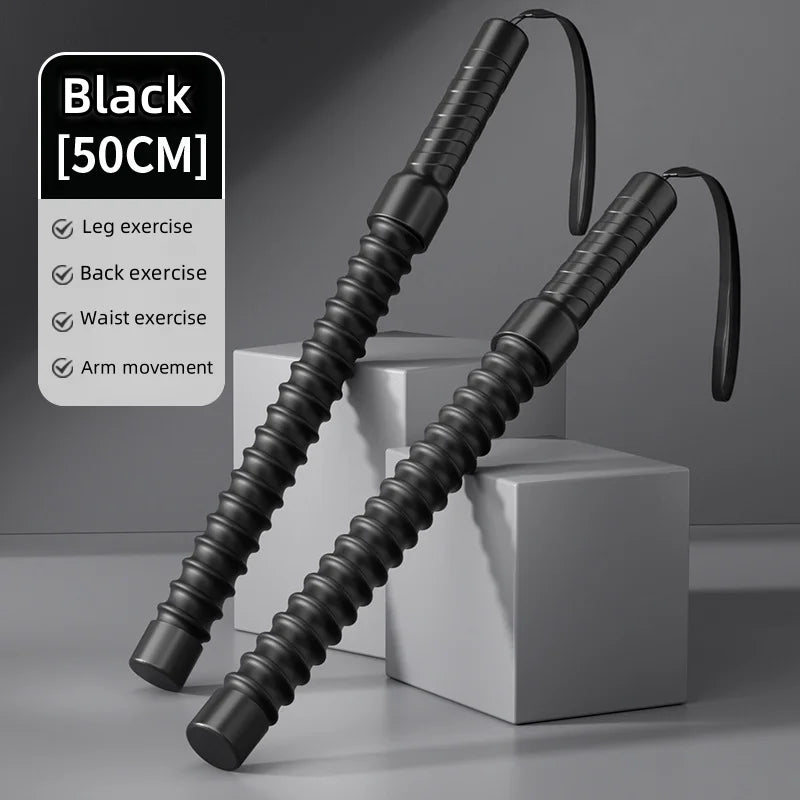 Hand Grip Strengthener 2 Pack Spring Arm Home Gym Exerciser Black 1 - Tophatter Daily Deals