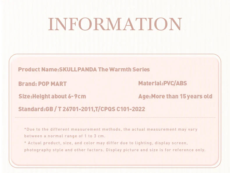 Genuine Pop Mart Skullpanda The Warmth Series Blind Box Figure Mythical - Tophatter Daily Deals