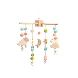 Baby Crib Mobile Wooden Musical Newborn Sensory Toys H - Tophatter Daily Deals