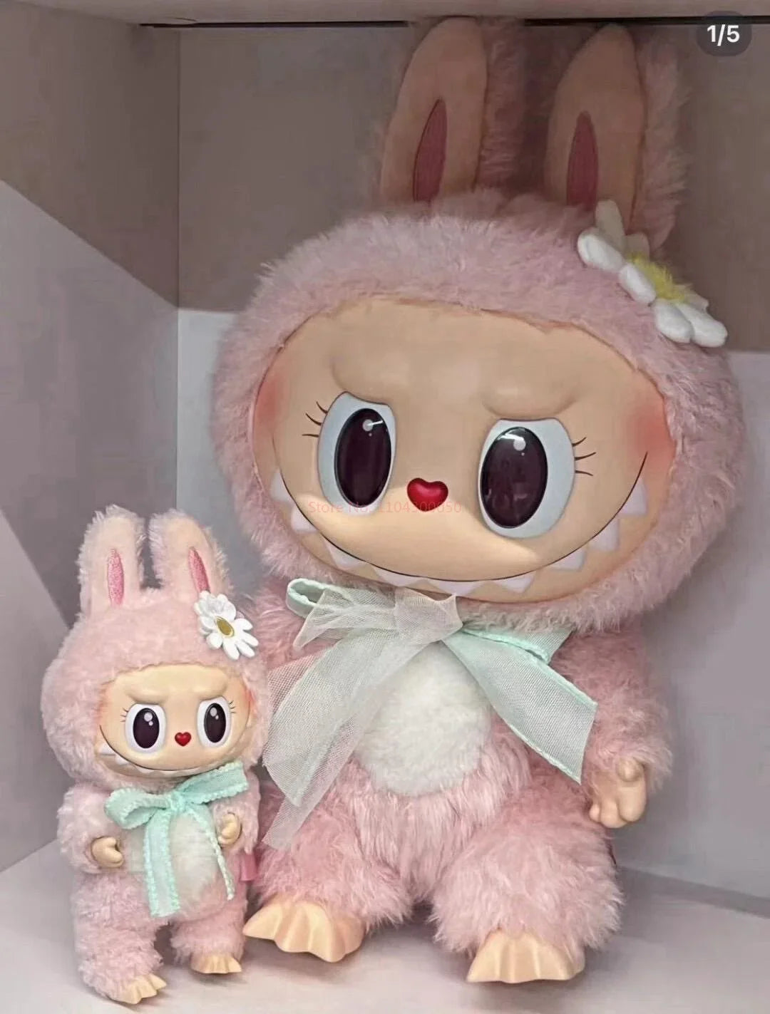 Genuine Pop Mart Labubu Mokoko Close To Sweet Vinyl Pendant Mythical - Tophatter Daily Deals