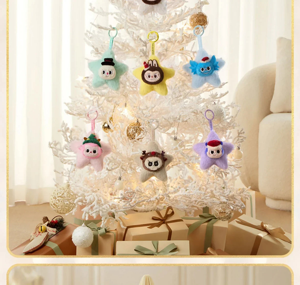 Genuine Pop Mart The Monsters Labubu Classic Series Sparkly Plush Pendant Blind Box Mythical - Tophatter Daily Deals