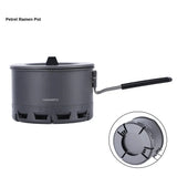 Ultralight Heat Exchanger Pot Camping Cookware Grey Camp Cooking - Tophatter Daily Deals