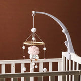 Wooden Felt Animal Crib Mobile With Soothing Calming Music - Tophatter Daily Deals