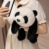 Realistic Weighted Baby Panda Plush Doll Christmas Gift - Tophatter Daily Deals
