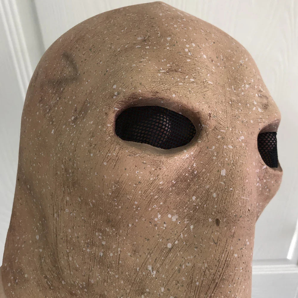 Slenderman Mask Latex Faceless Horror Halloween Costume - Tophatter Daily Deals