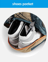 Climbing Camping Backpack Gear Storage Blue Backpacks - Tophatter Daily Deals