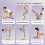 4CM Ultra-Thick NBR Yoga Fitness Support Pad Purple Yoga & Pilates Mats - Tophatter Daily Deals