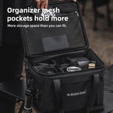 15L Tactical Camping Storage Organizer Black Duffel Bags - Tophatter Daily Deals