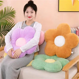 Fresh Colorful Pastel Flower Plush Toy Cushion Flowers - Tophatter Daily Deals