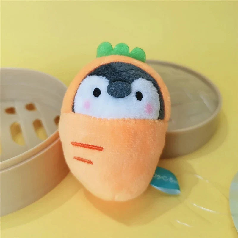 Penguin Ebi Fried Shrimp Prawn Plush Keychain 10cm Carrot Food - Tophatter Daily Deals