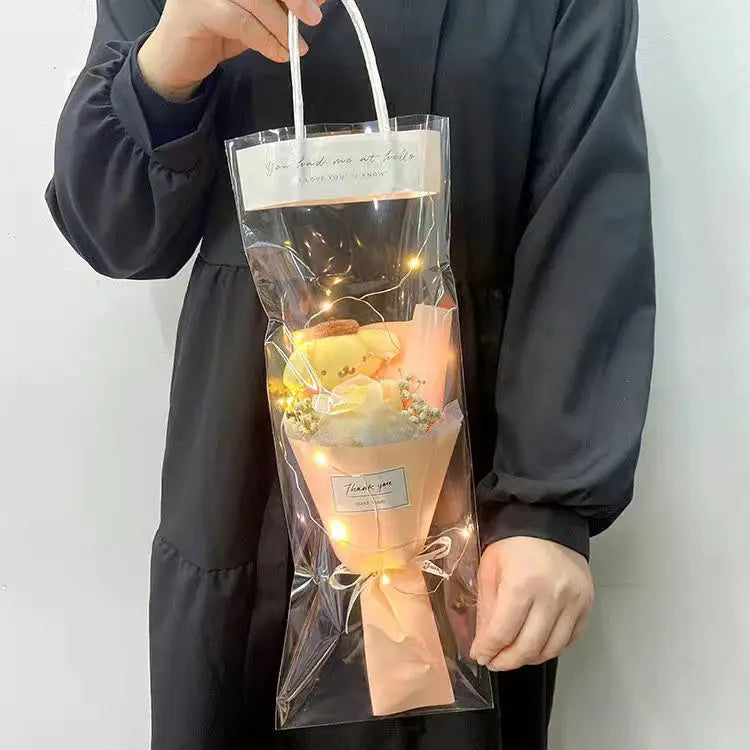 Sanrio Led Lights Plush Toy Bouquet Pom Pom Purin Single Peach Flowers - Tophatter Daily Deals