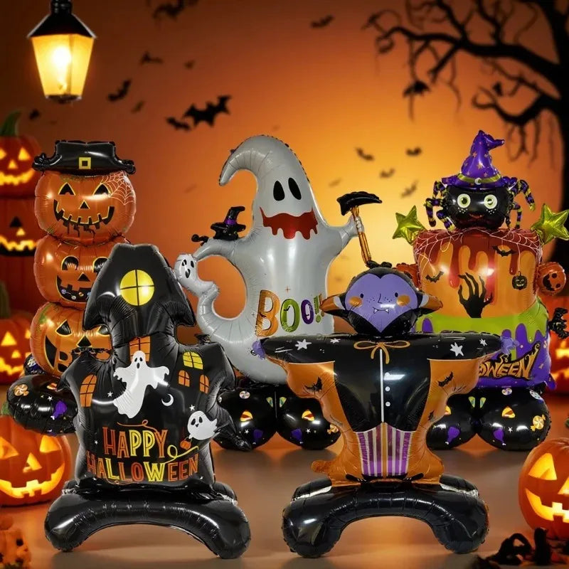 Halloween Balloons Giant Foil Standee Party Decor 2025 - Tophatter Daily Deals