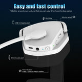 Wireless Gaming Headset With Mic Active Noise Cancellation - Tophatter Daily Deals